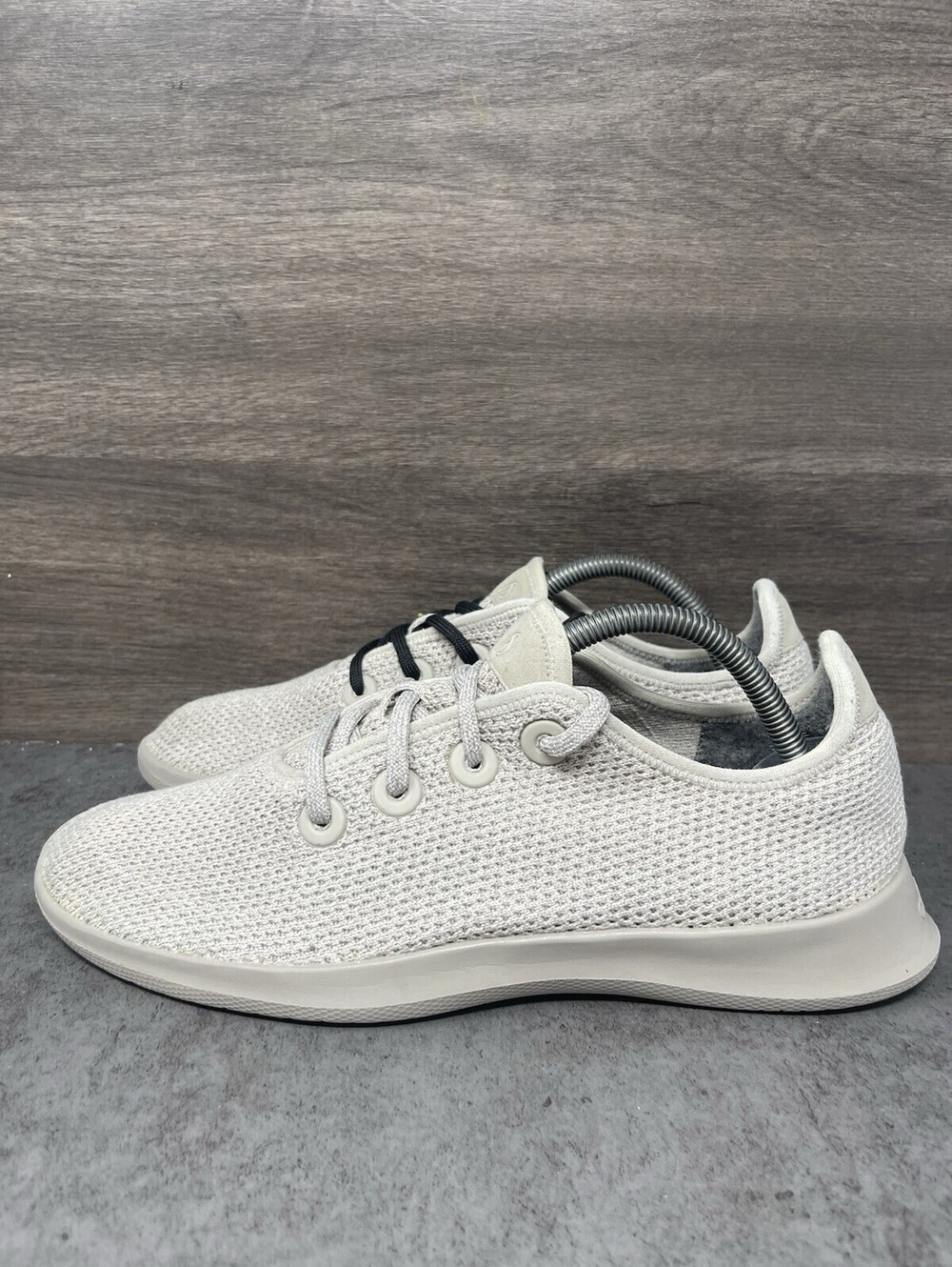 Allbirds Tree Runners Mens Size 9 Gray Lightweight Knit Casual Walking Shoes